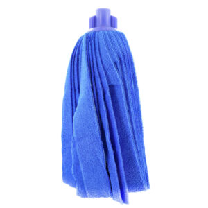 FREGONA MICROFIBRA TIRAS AZUL