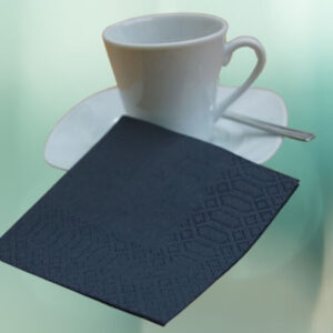 SERVILLETA 20*20 NEGRA 100S CENEFA 60P