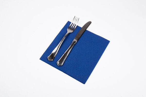 SERVILLETA 38*38 AZUL 50S PUNTA PUNTA 24P