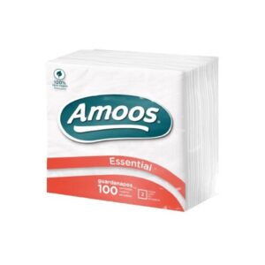 SERVILLETA 40*40 BLANCA 90S 2C AMOOS 24P