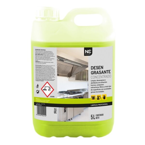 DESENGRASANTE CONCENTRADO NEWCHEM 5L 4U