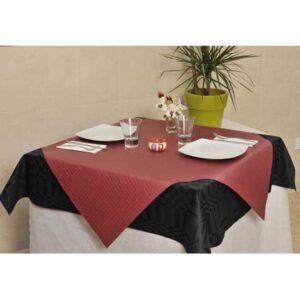 MANTEL PAPEL 1*1 BURDEOS 400U
