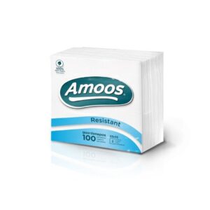 SERVILLETA 30*30 1C 100S AMOOS 60P