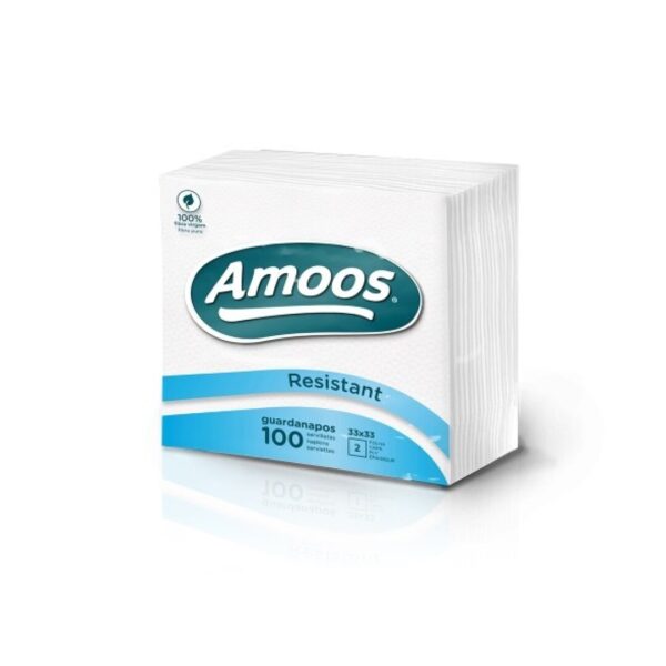 SERVILLETA 30*30 1C 100S AMOOS 60P